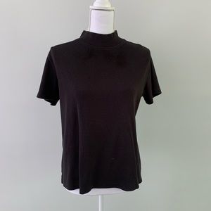 vintage “karen scott” high neck tee